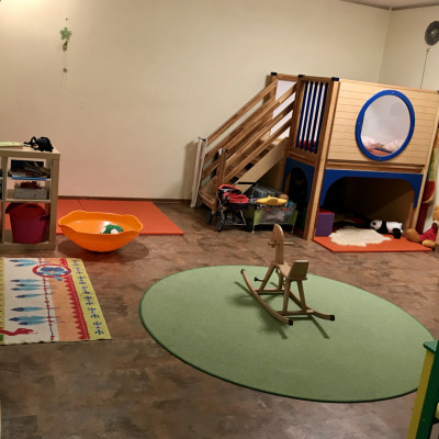 Blick in den Spielraum